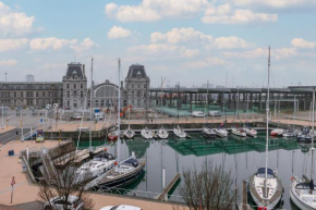 Zeilboot - Modern, perfectly appointed apartment with magnificent view over the Port of Ostend